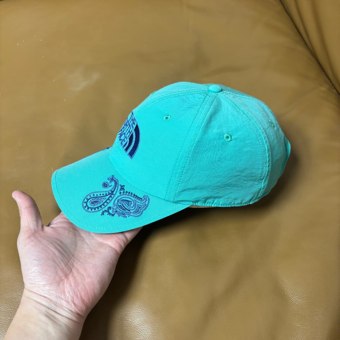 나나미카 노스페이스 퍼플라벨 6패널 볼캡 모자 반다나 페이즐리 상품이미지4