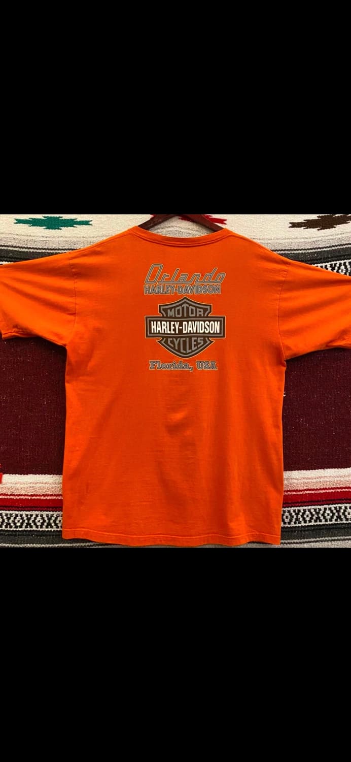 대장급 06년 USA 할리데이비슨 플로리다 올랜도 반팔티 상품이미지8