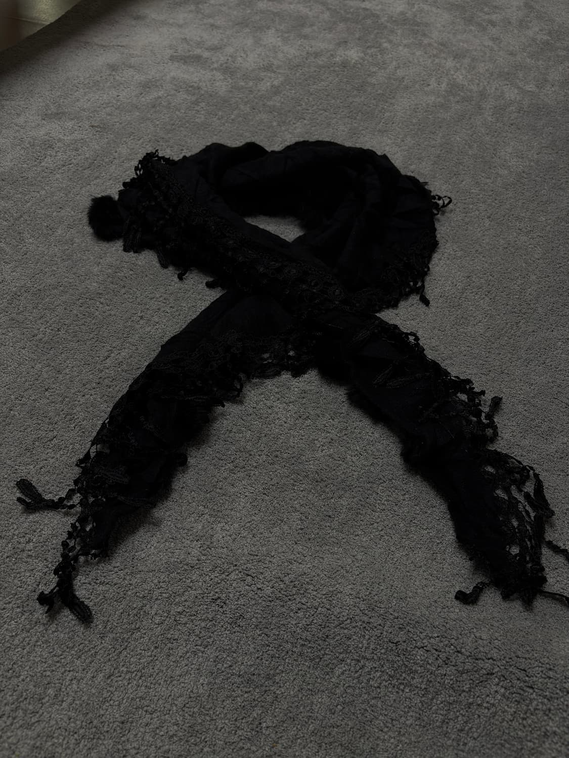 Vintage grunge punk mood muffler 상품이미지3