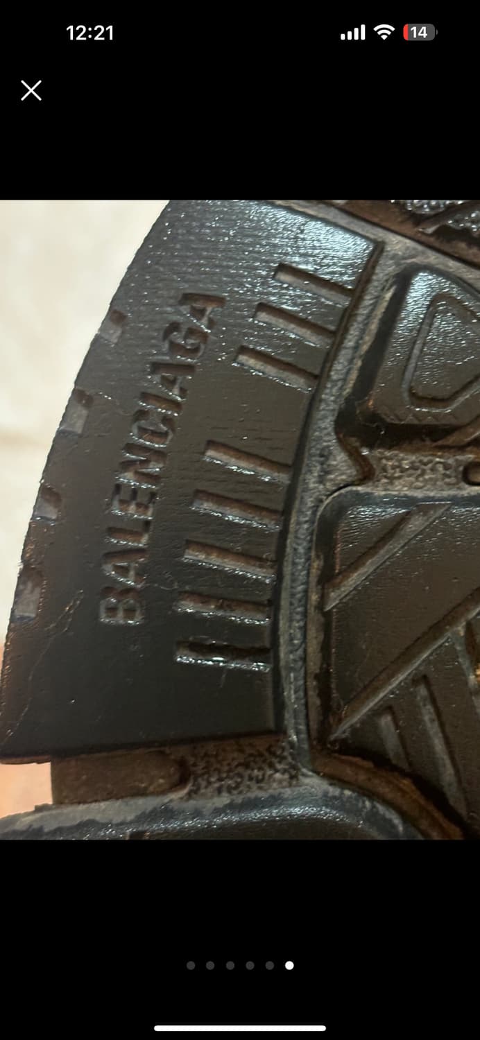 발렌시아가 뉴러너 스니커즈 43 블루 상품이미지5