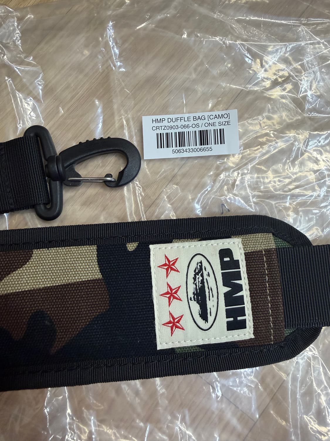 Crtz 코르테이즈 corteiz HMP 더플백 보스턴백 카모 상품이미지6
