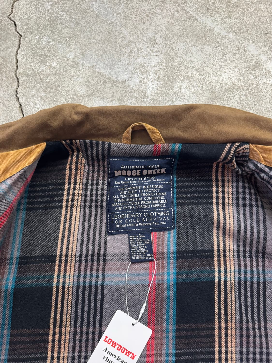 moose creek 덕 캔버스 헌팅 초어자켓 상품이미지6