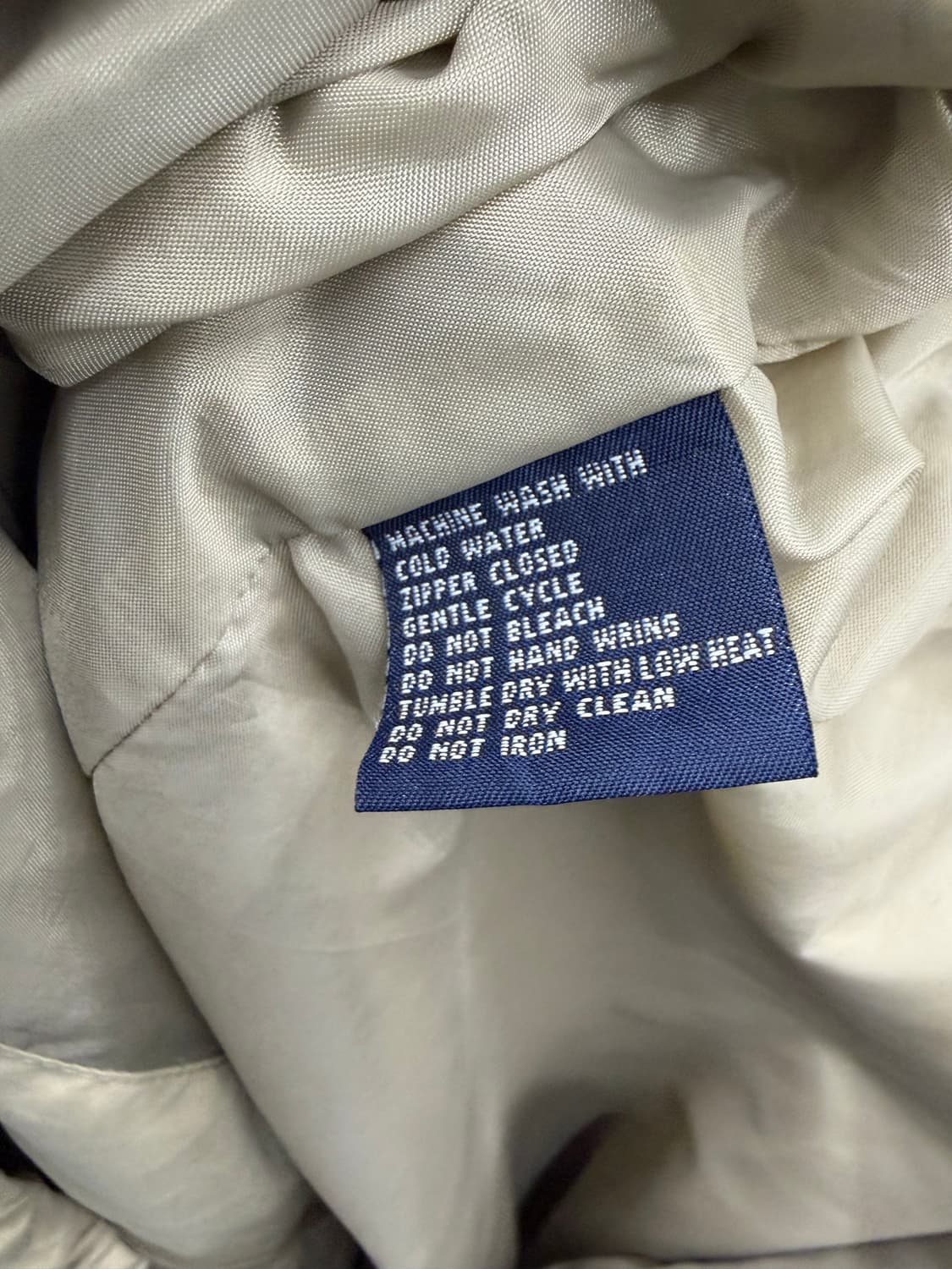 90s 챕스 랄프로렌 베이지색 바람막이 자켓 L 상품이미지7