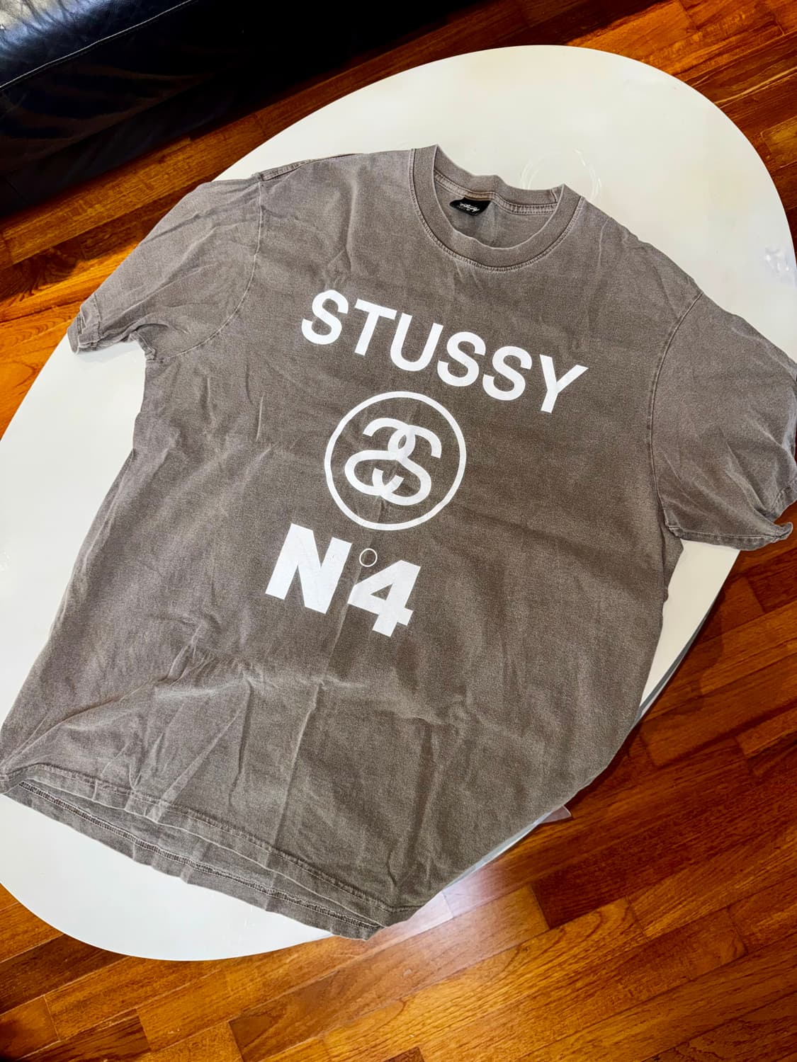 [정품택, 봉투] 스투시 STUSSY N4 fig dyed 반팔 XL 상품이미지5