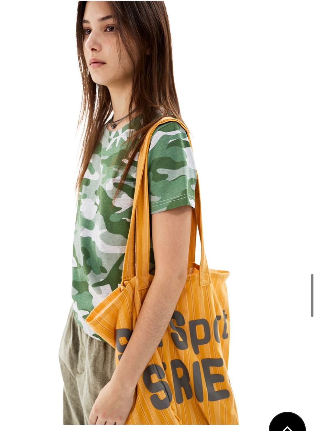 SSS Cotton Tote Yellow Stripe 상품이미지4