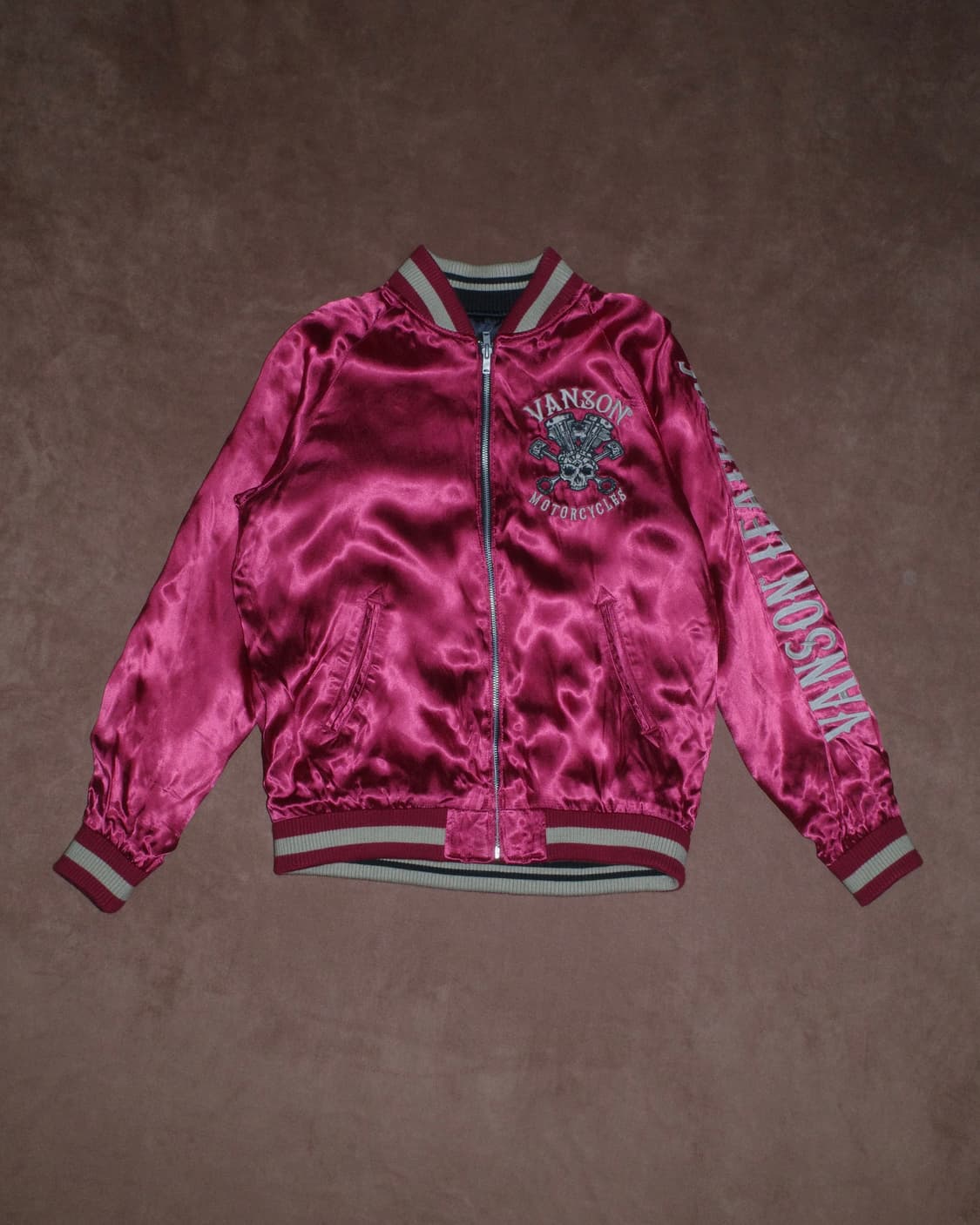 밴슨 레더 모터사이클 스카잔 상품이미지6