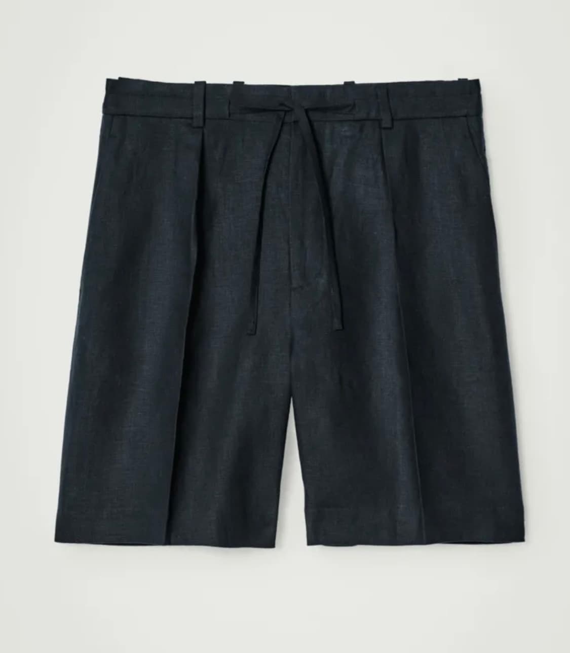 tailored drawstring linen shorts 상품이미지4
