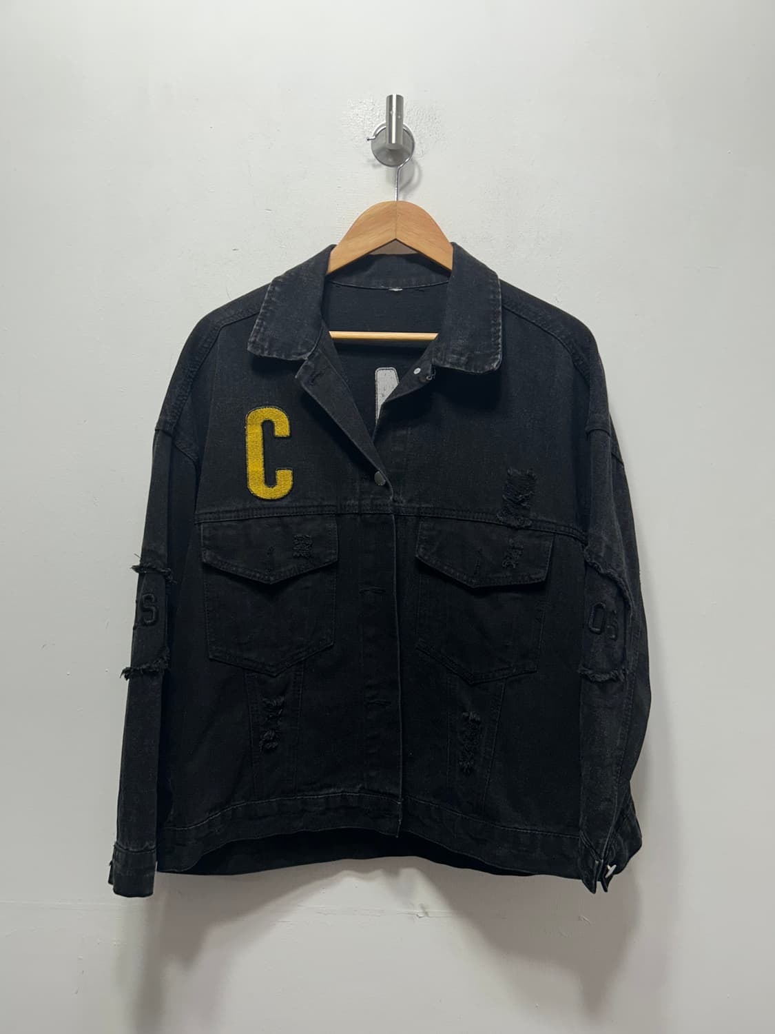 10 MO79 블랙 데님 자켓 F  상품이미지1