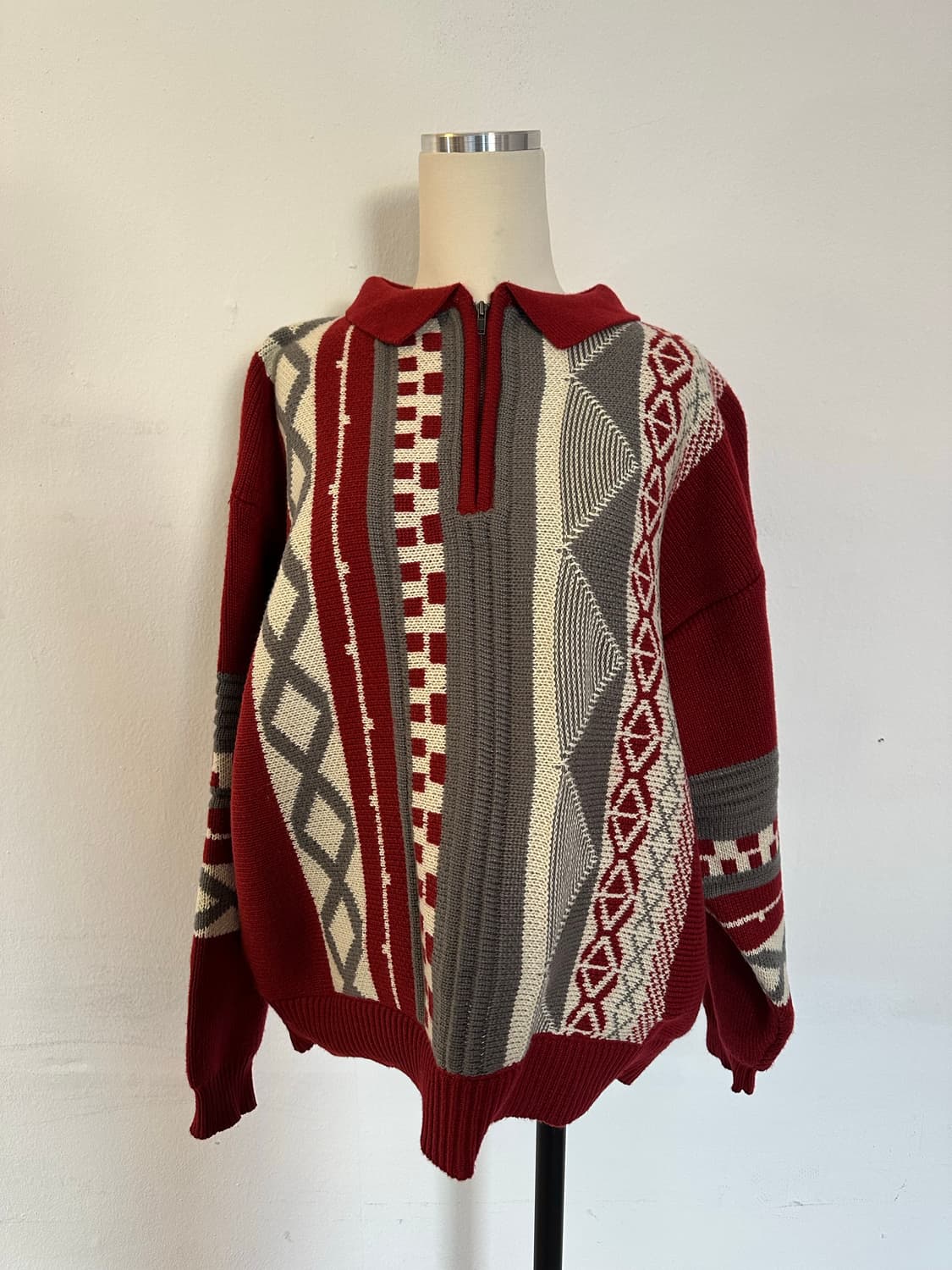 NIKO AND 하프집업 니트 상품이미지1