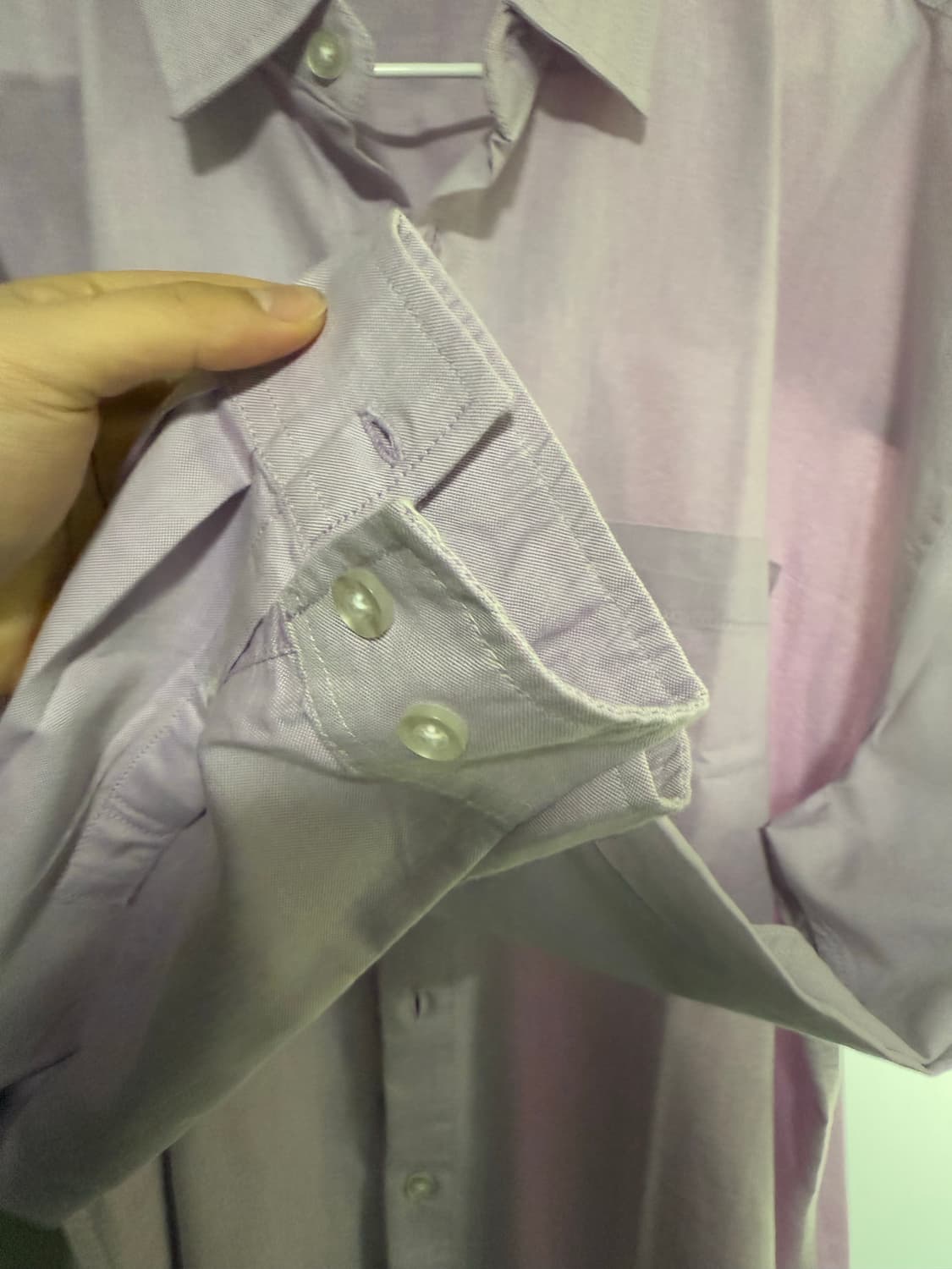 CITIFY 퍼플 셔츠 XL 상품이미지3