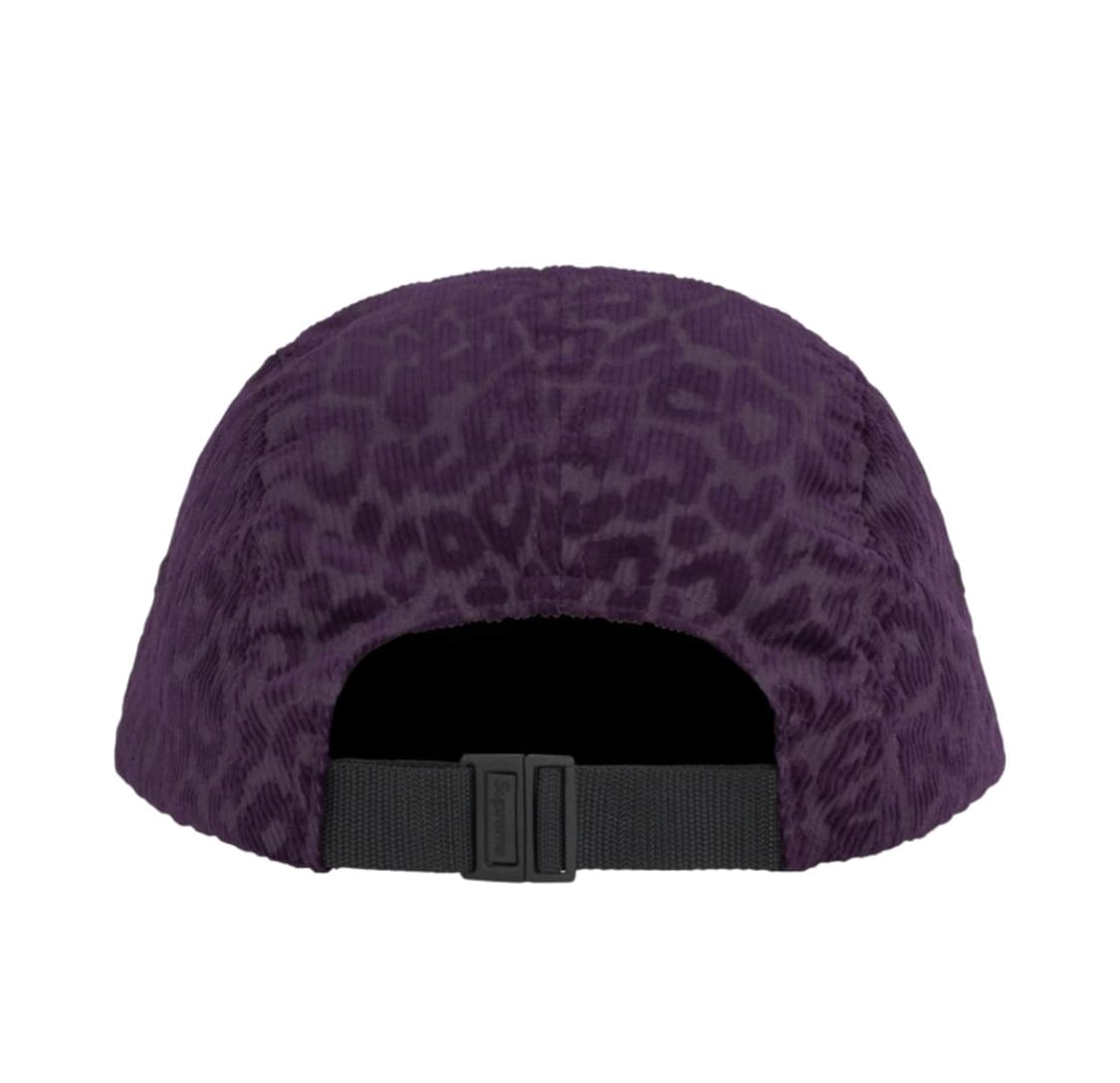 슈프림 레오파드 코듀로이 캠프캡 퍼플 - 23FW 상품이미지2