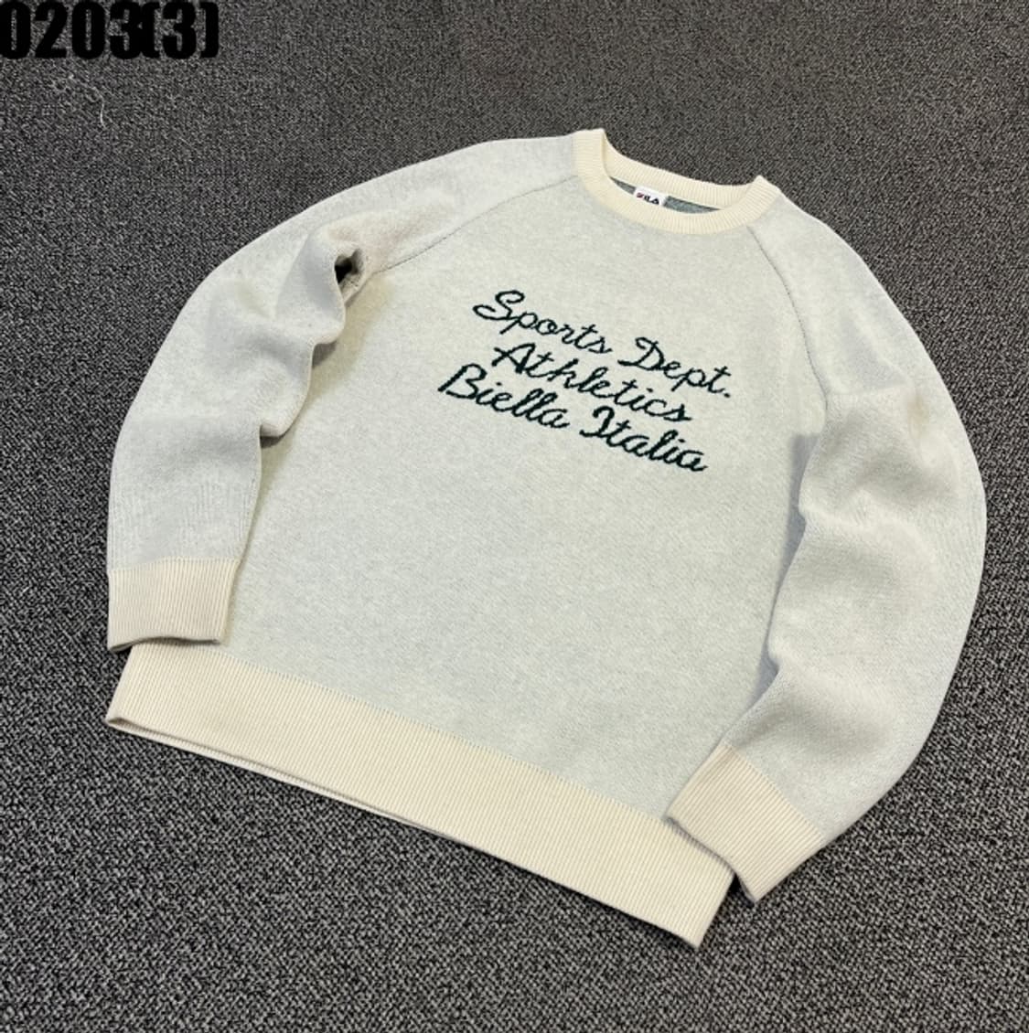 휠라 니트 스웨터 상품이미지1