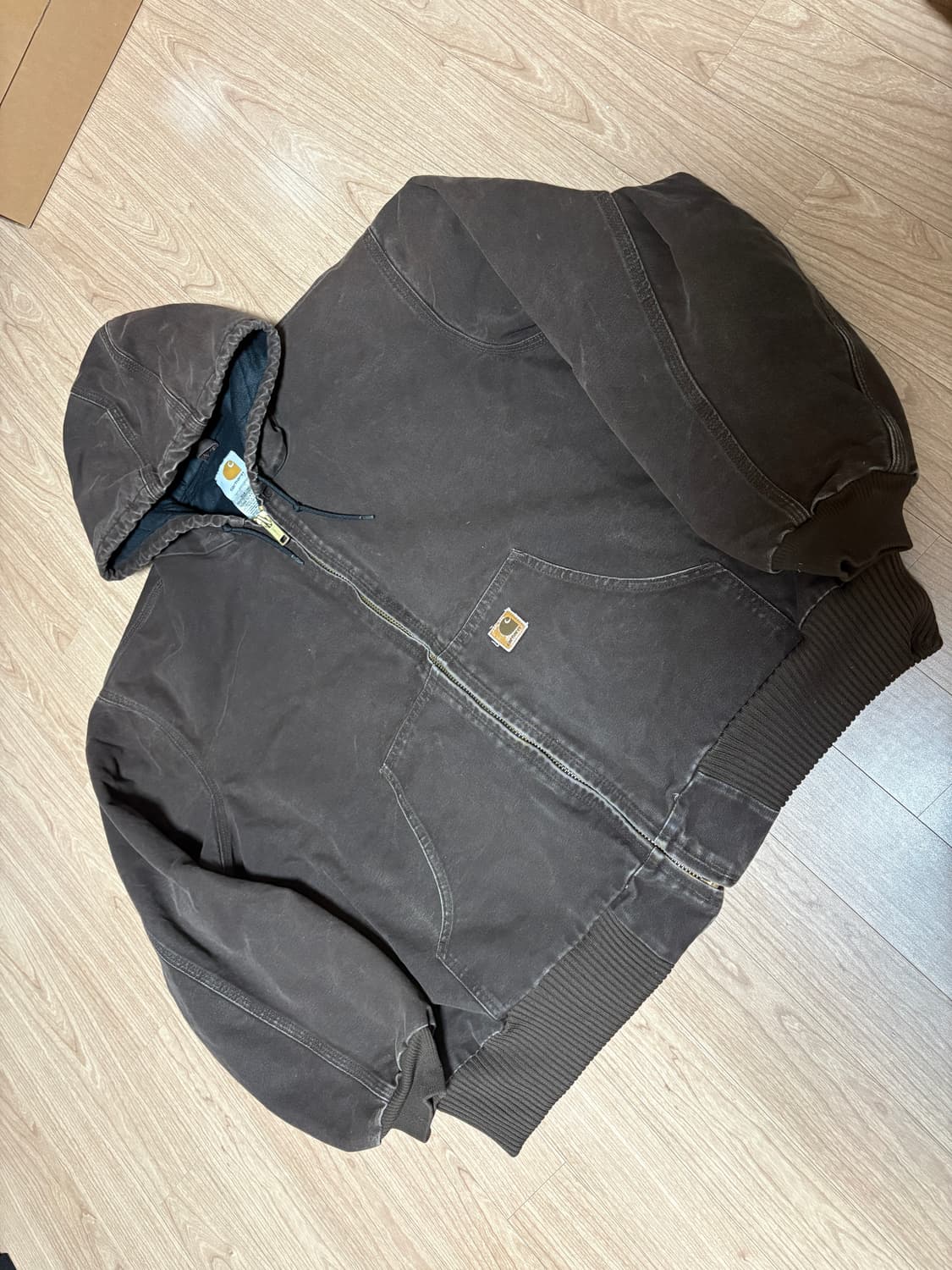 [2XL] 칼하트 빈티지 액티브 다크브라운 j130 dkb 상품이미지1