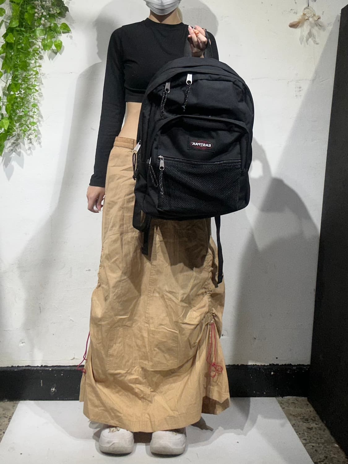 이스트팩 블랙 백팩 가방 상품이미지2