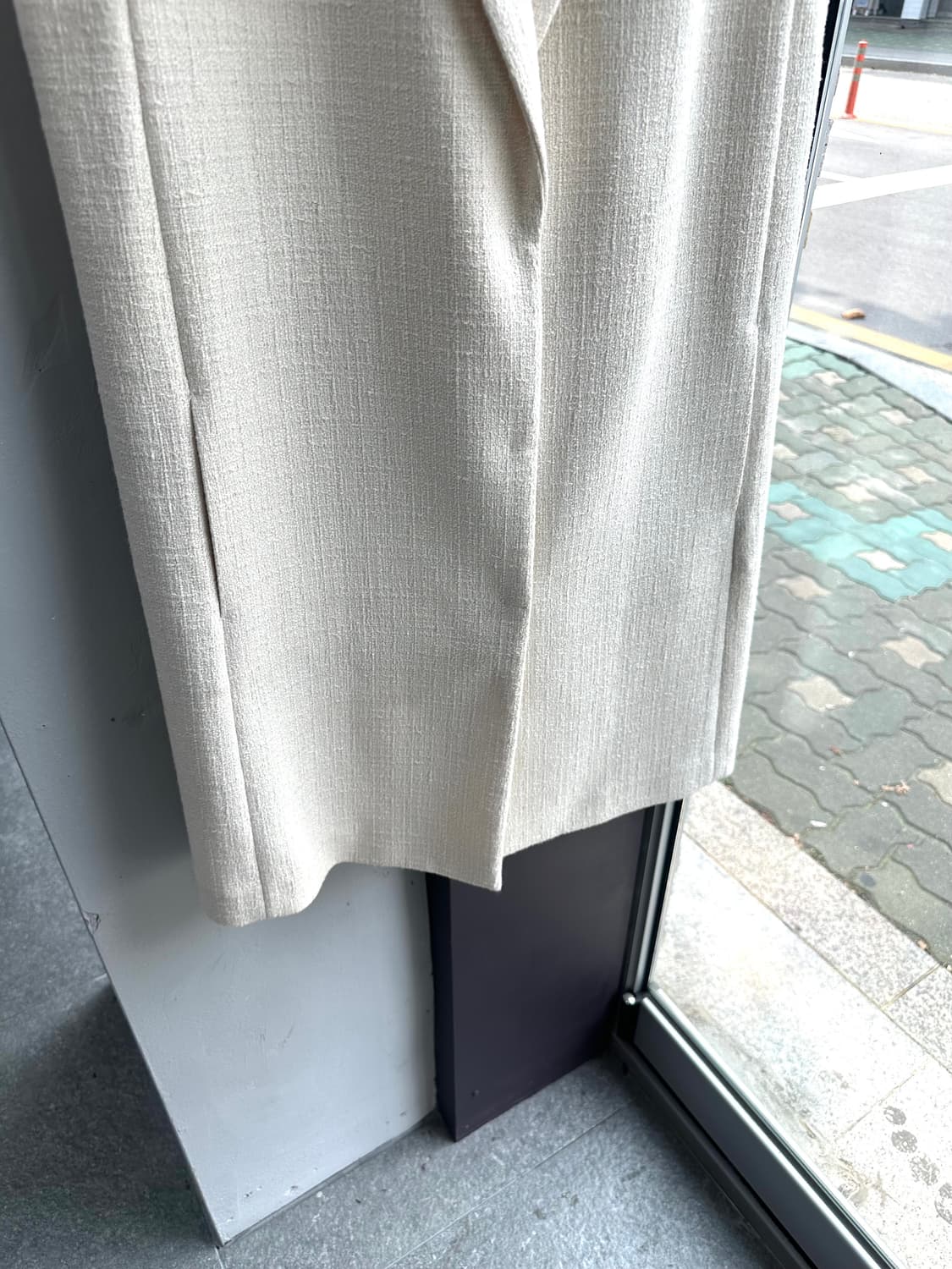 40/ 브루넬로 쿠치넬리 트위드 슬리브리스 자켓 상품이미지4