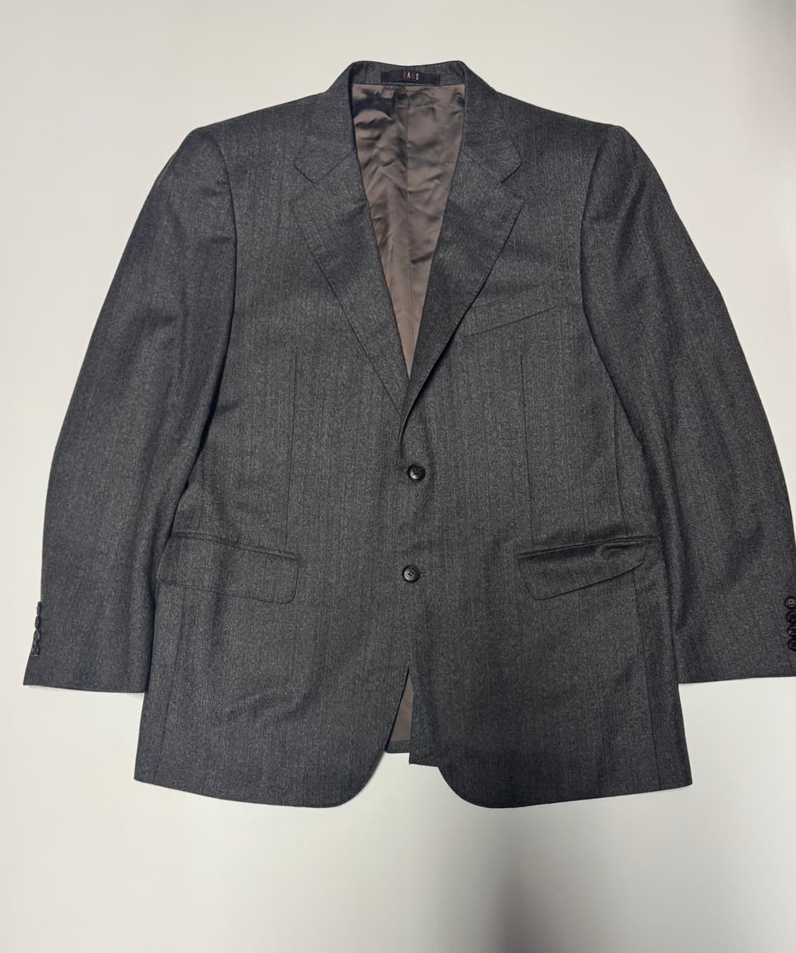 닥스 daks 스트라이프 울 정장 셋업 L 그레이 상품이미지2