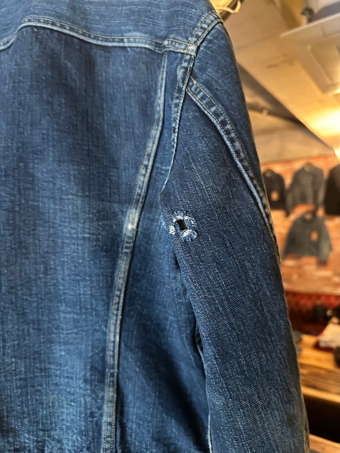 60s LEE 101LJ Storm Rider Denim Jacket 상품이미지9