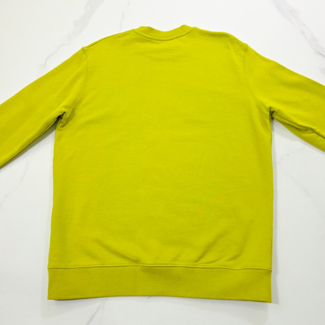 [정품/S] MSGM 밀라노 브러쉬드 로고 맨투맨 라임그린 95 상품이미지5