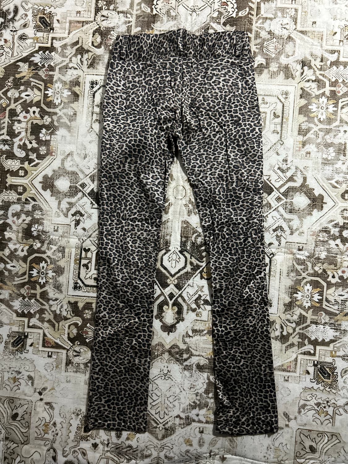 leopard skinny gal pants 상품이미지3