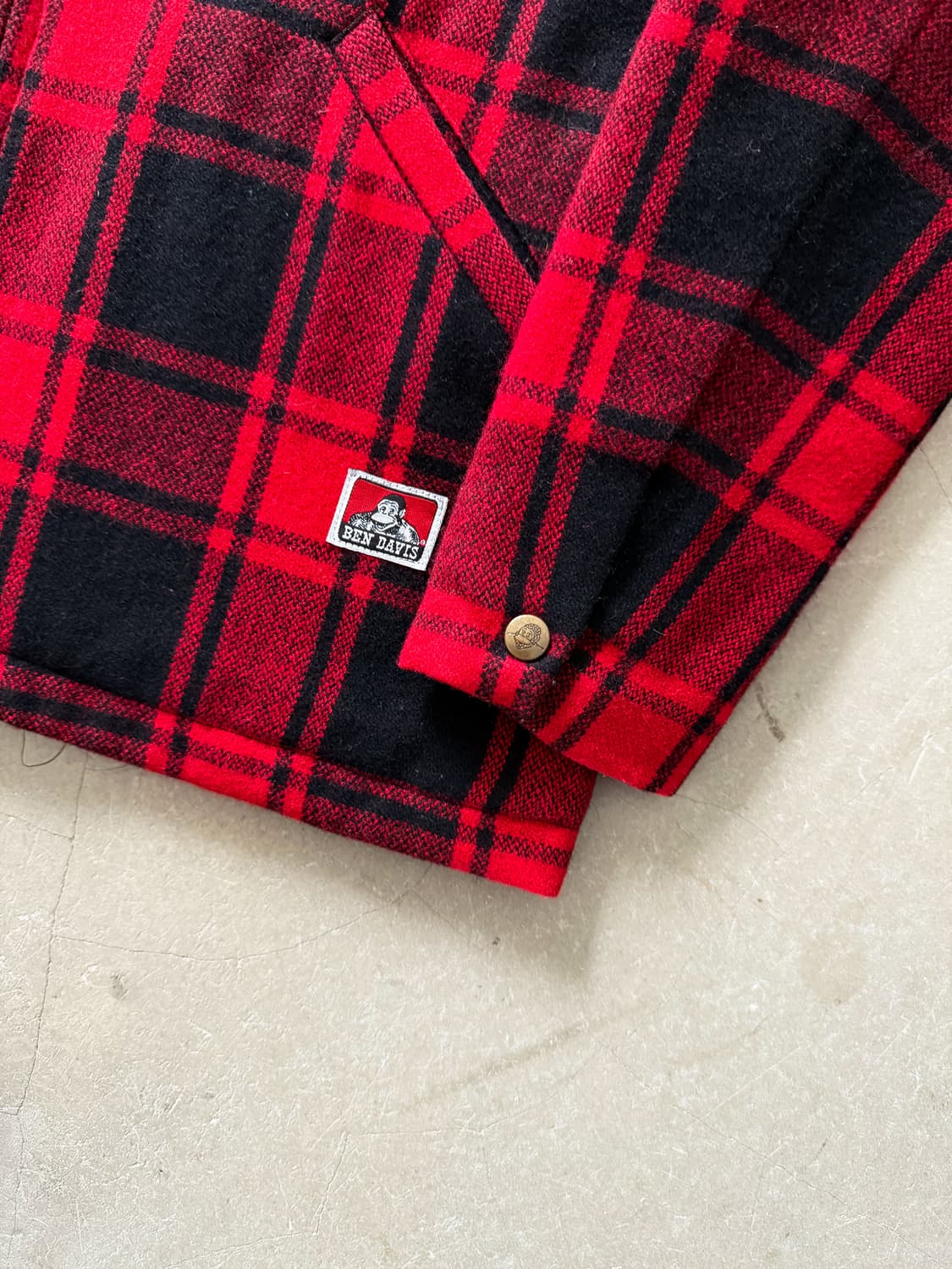 Ben Davis Buffalo Check Wool Jacket 상품이미지5