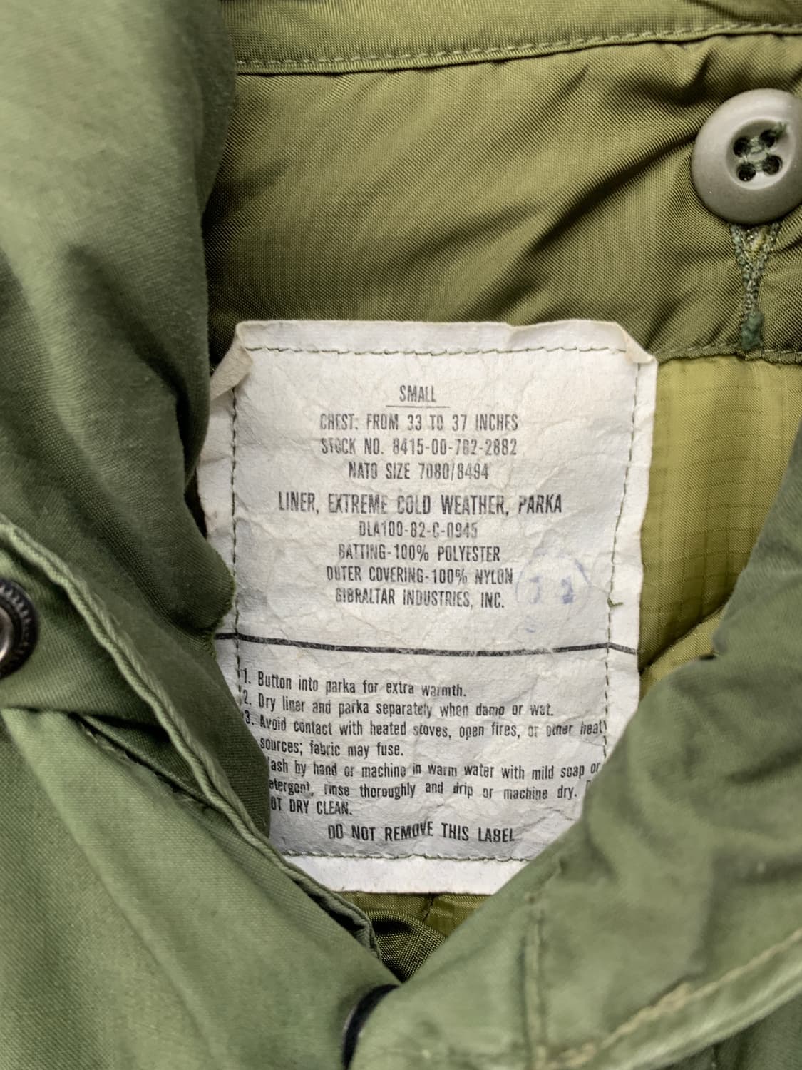 오리지널 후드 개파카 내피 상품이미지3