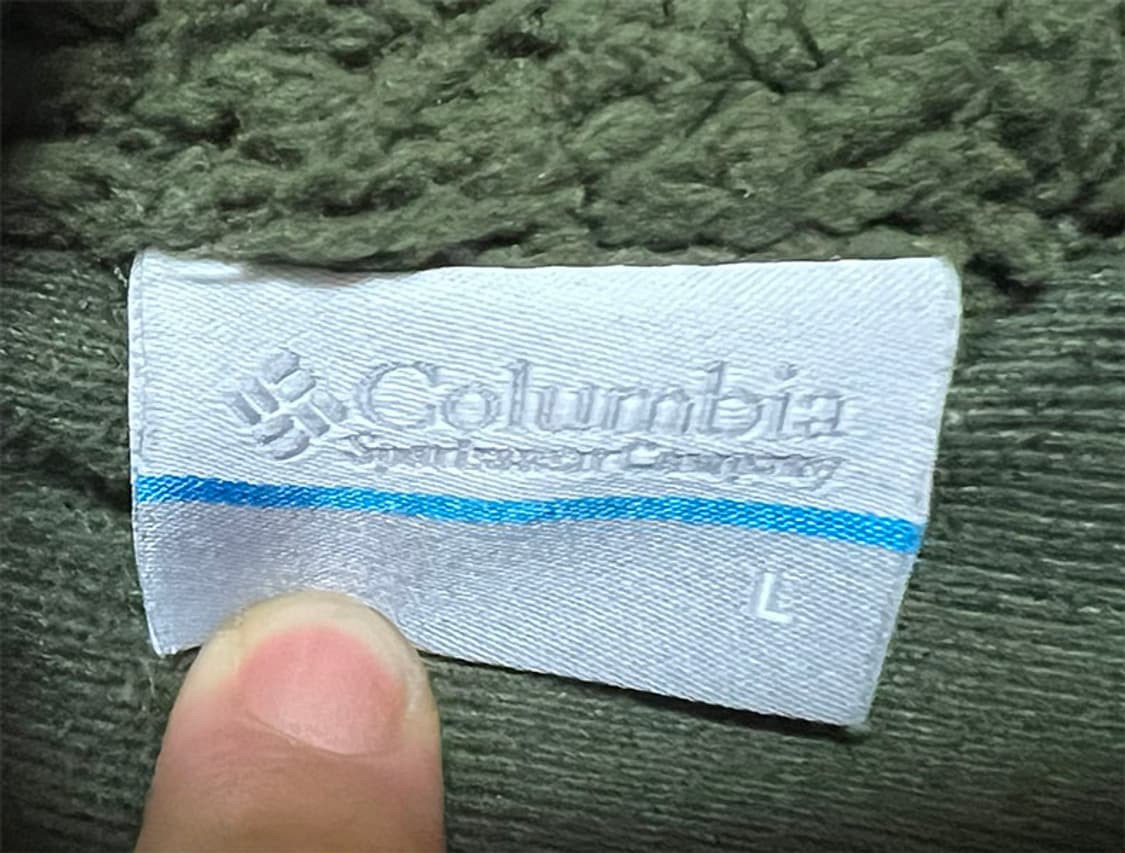 컬럼비아 남자 후리스점퍼 집업 L 100 상품이미지3