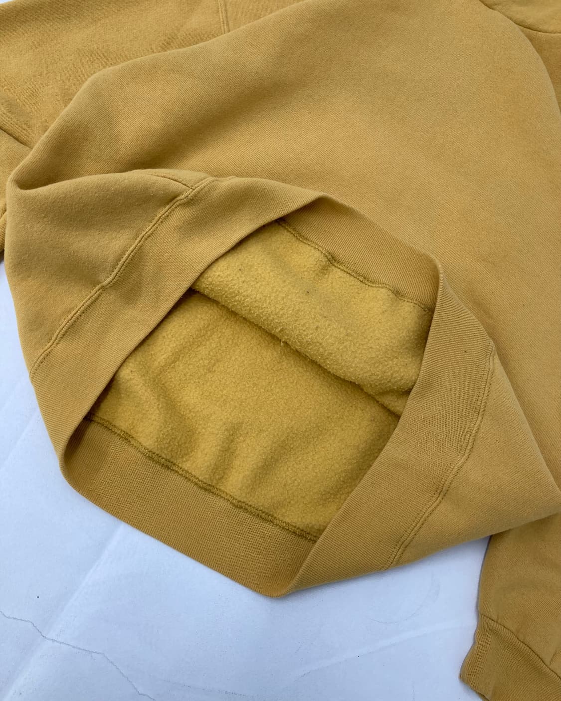 90s Russell Hoodie (mustard yellow) 상품이미지7