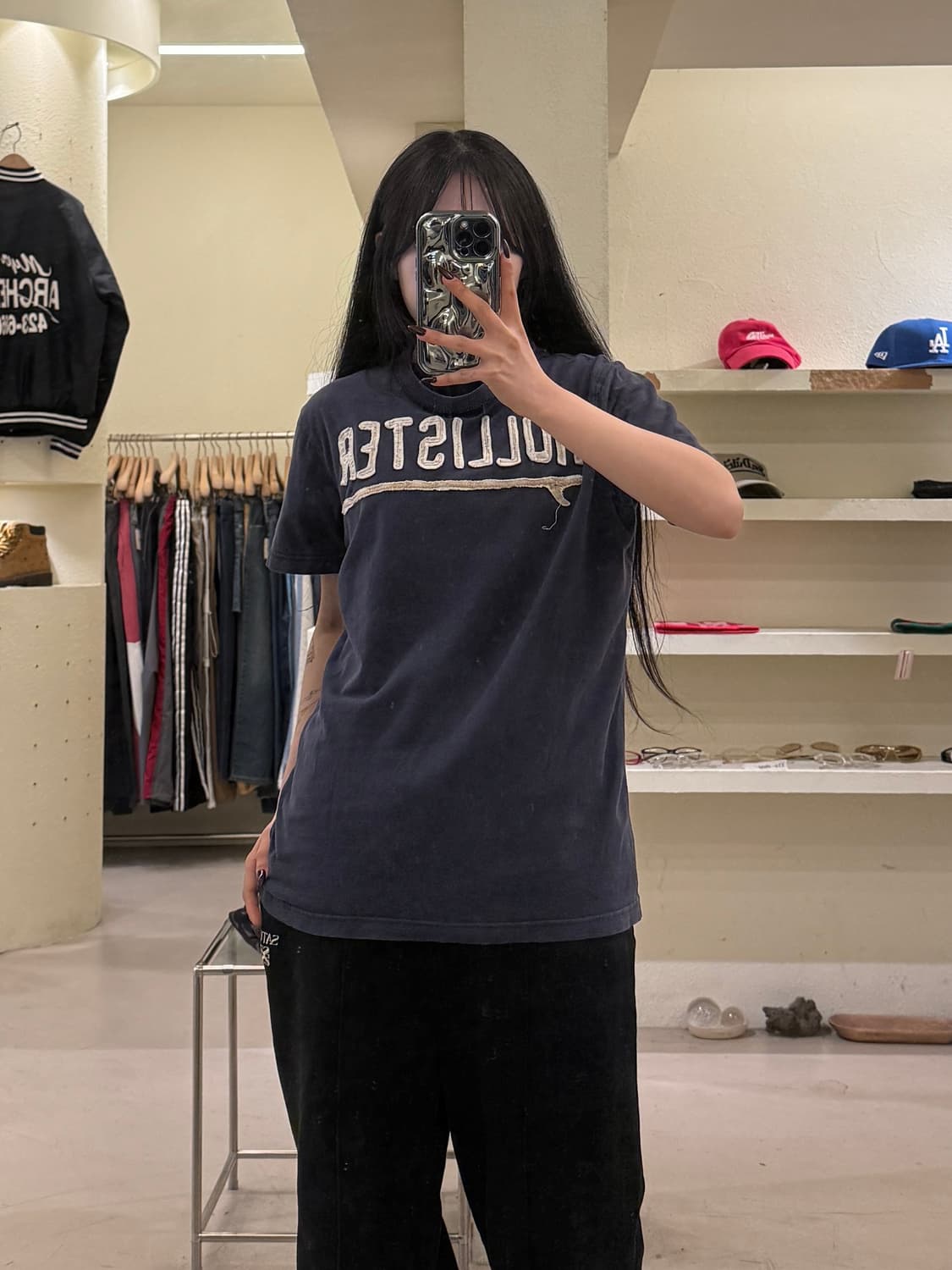 홀리스터 로고 그래픽 반팔 티셔츠 U1502 상품이미지1