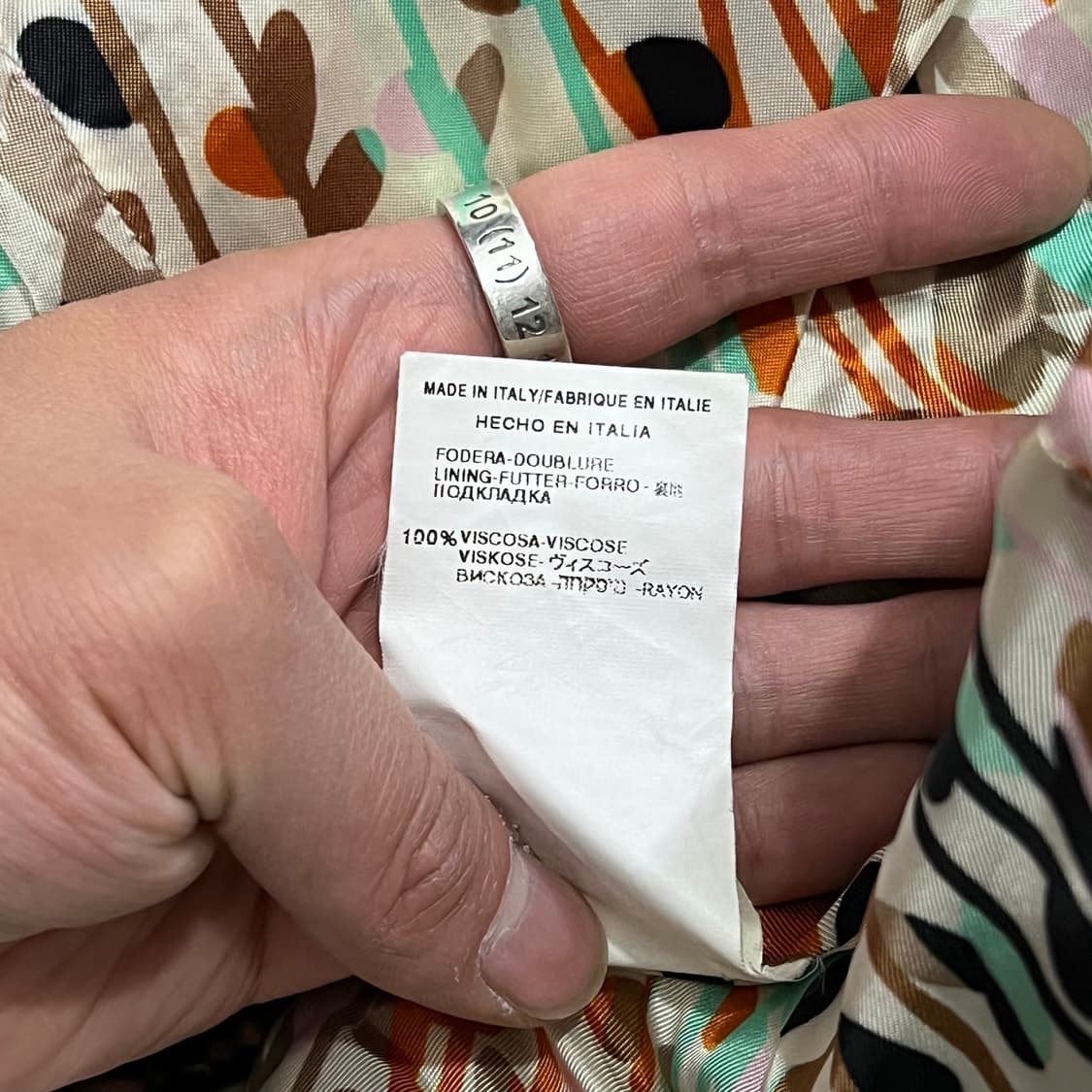  미쏘니 헤링본 울 맥코트 y14515 상품이미지9