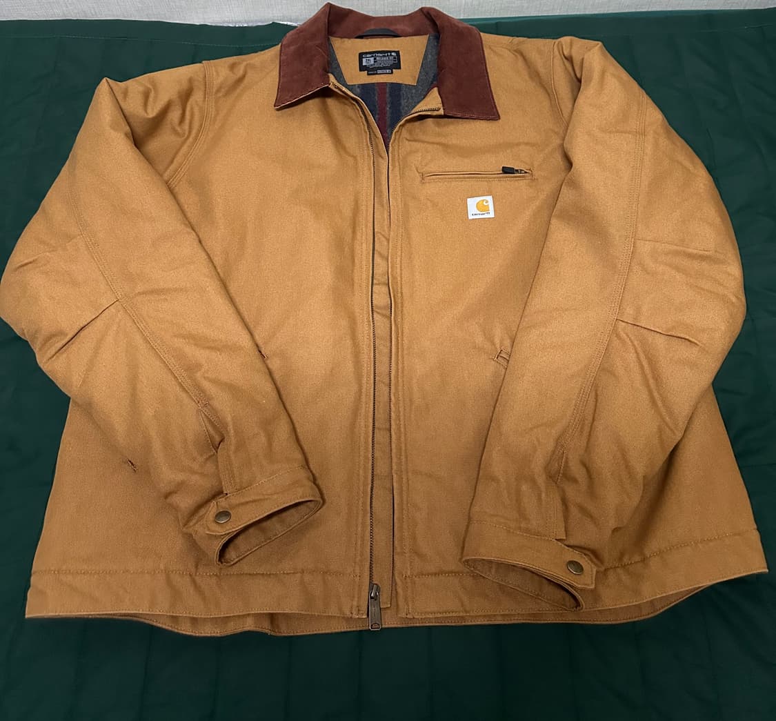 칼하트 디트로이트 자켓 브라운 2XL 상품이미지1