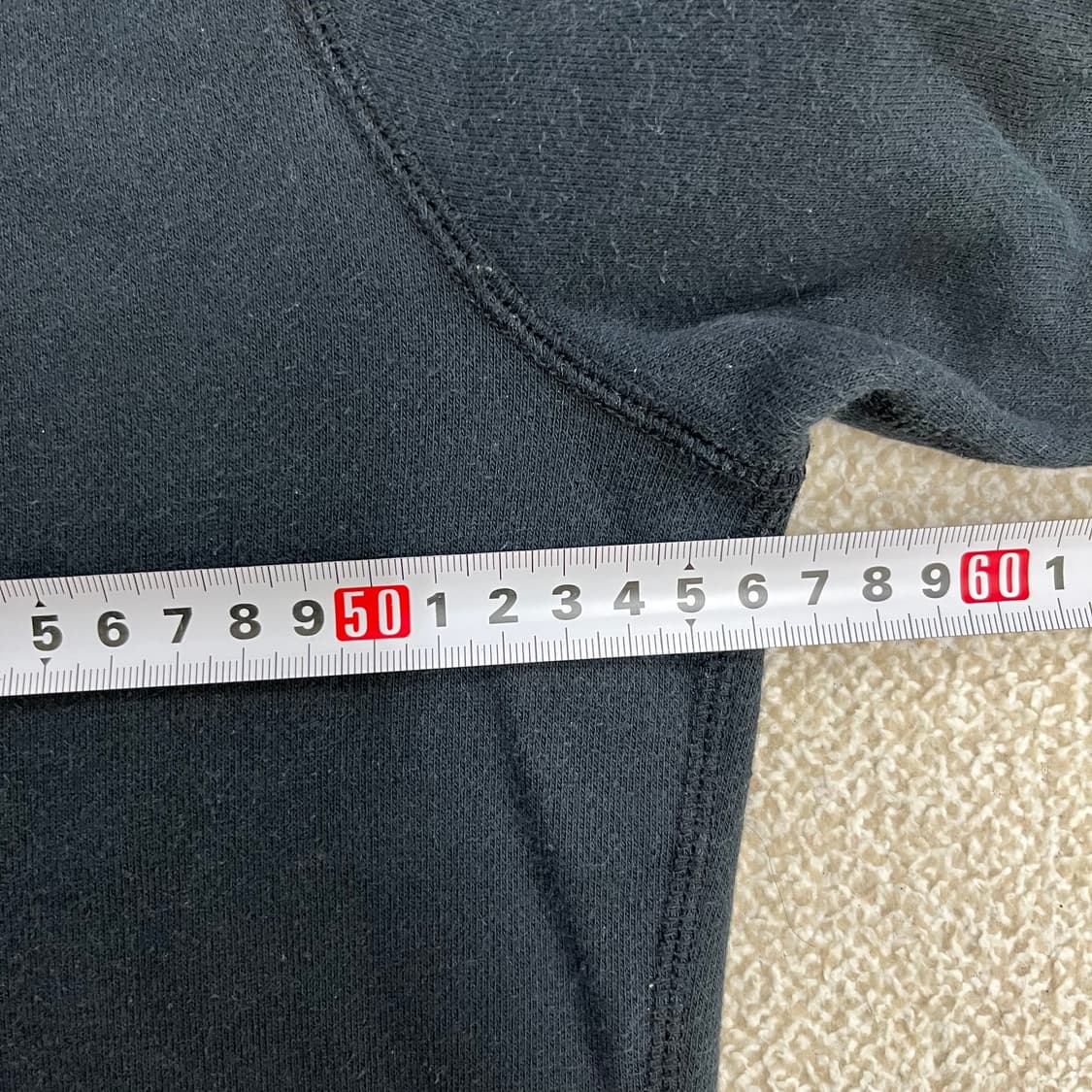 [M] 나이키 스우시 빅로고 블랙 맨투맨 스웻셔츠 0107M1 상품이미지7