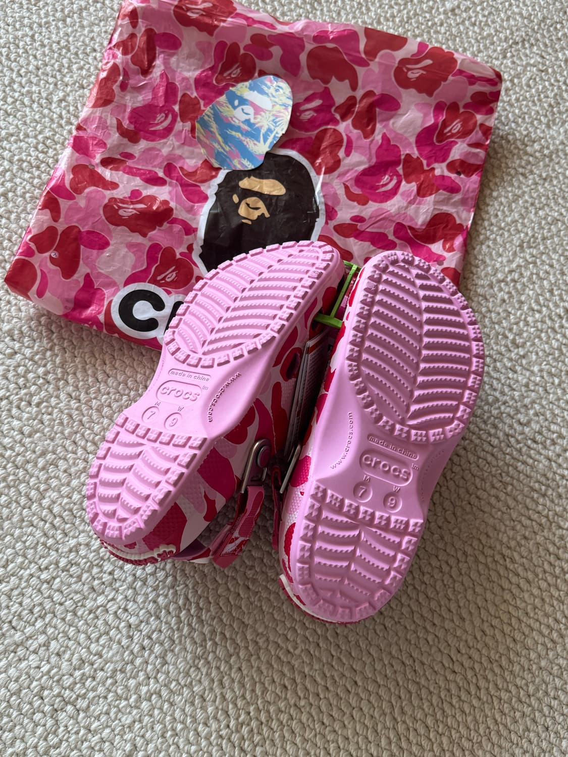 크록스 베이프 핑크 250사이즈 상품이미지2
