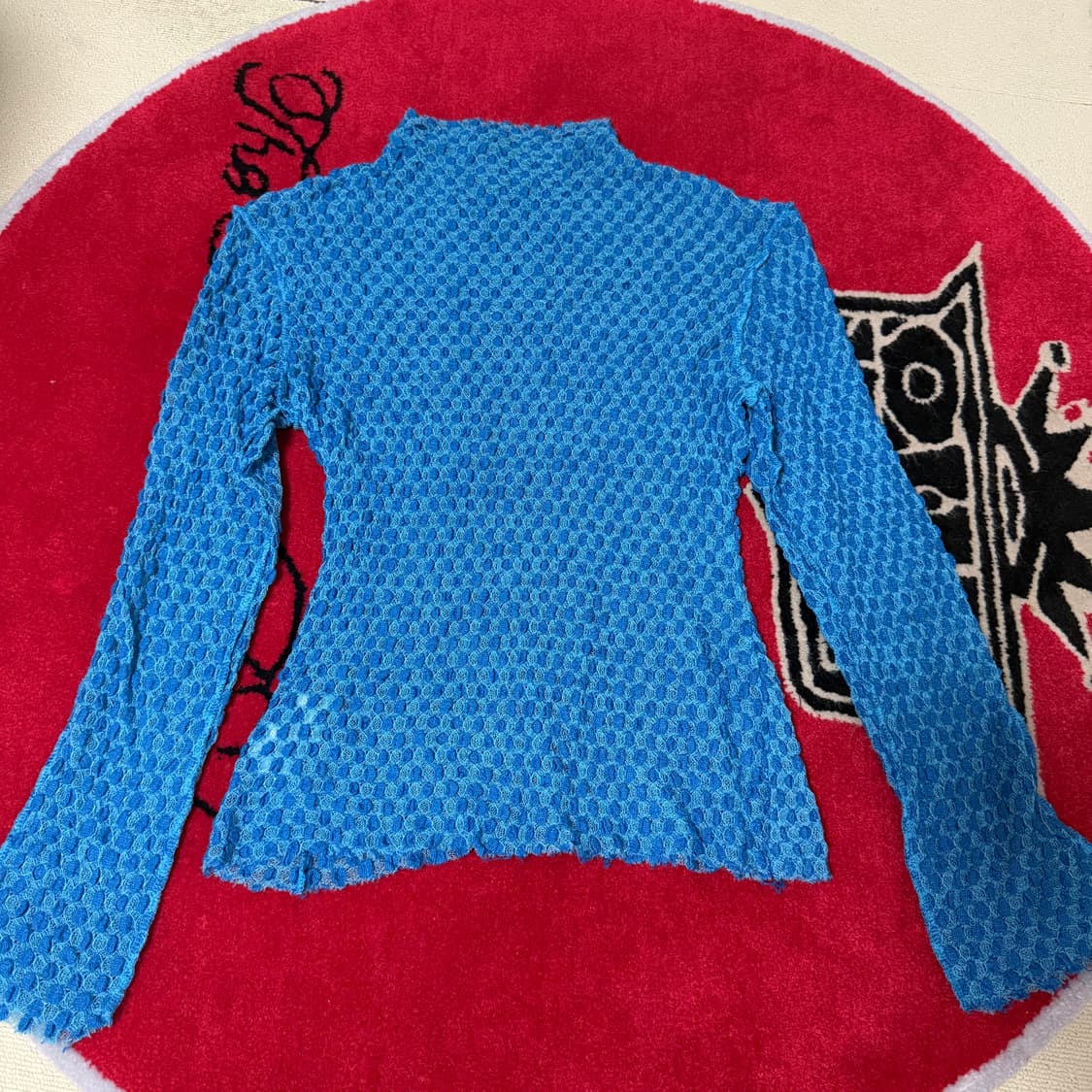 분더캄머 시스루 블루 슬리브 상품이미지3