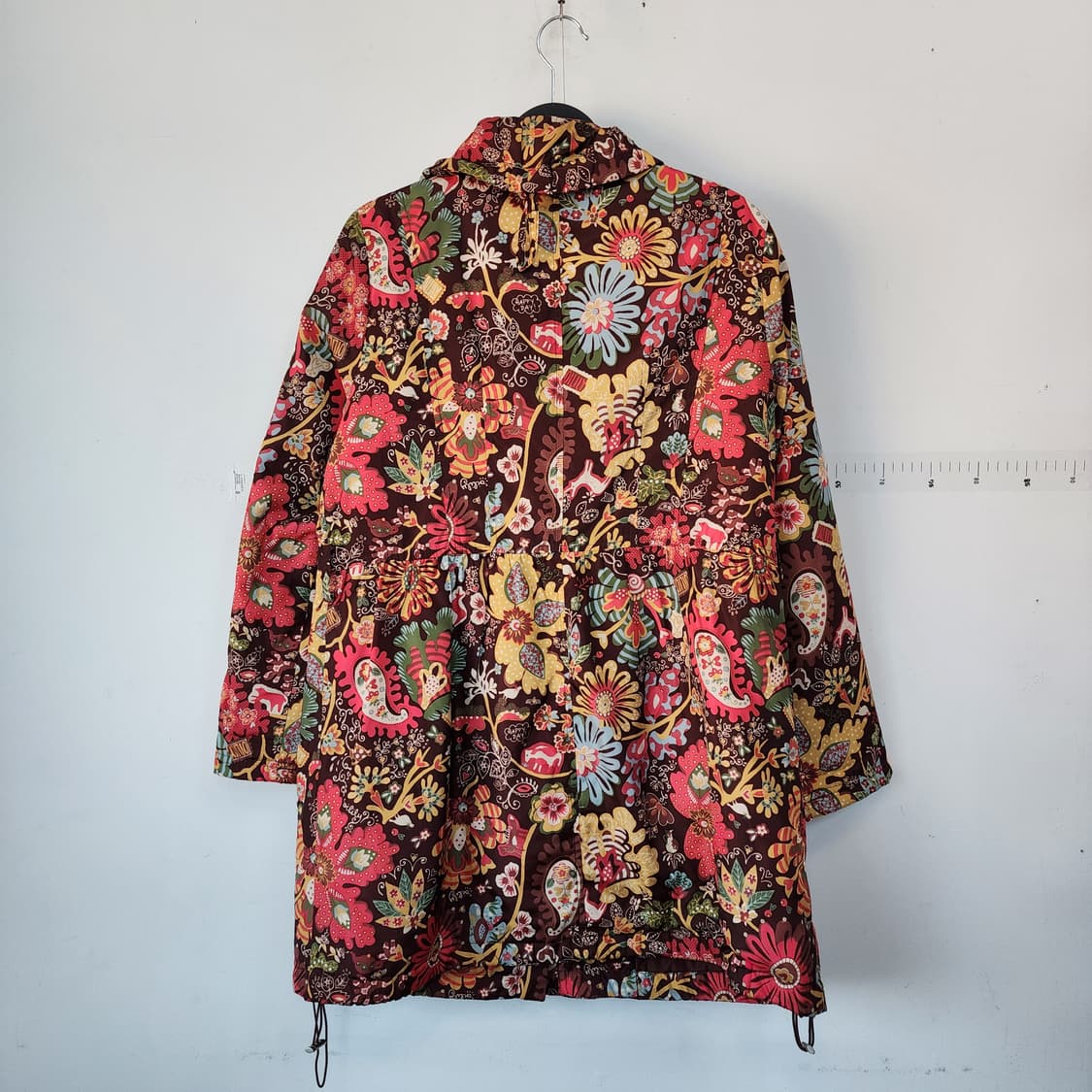 오일릴리 플라워 패턴 바람막이 자켓 상품이미지4