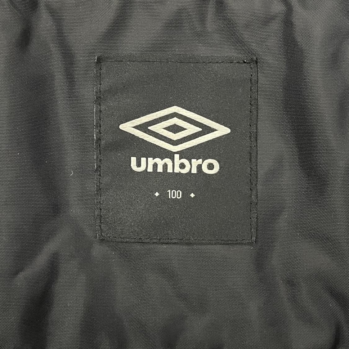 [정품/L] 엄브로 블랙 화이트 봄버 자켓 b16 상품이미지5