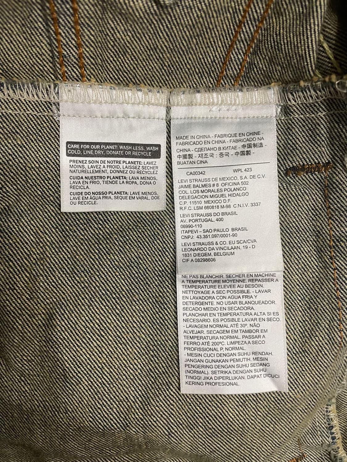 리바이스 트러커 데님 자켓 상품이미지8