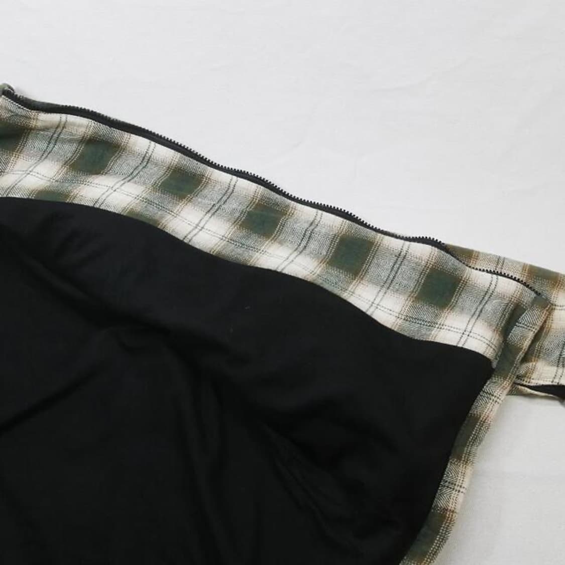 (착용컷) BLOND 플란넬 체크 자켓 (100) 상품이미지9