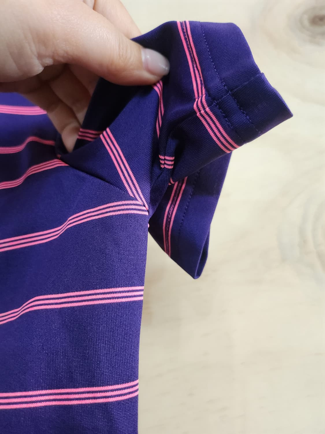 353) 아디다스 스트라이프 PK 폴로 골프 반팔티 상품이미지5