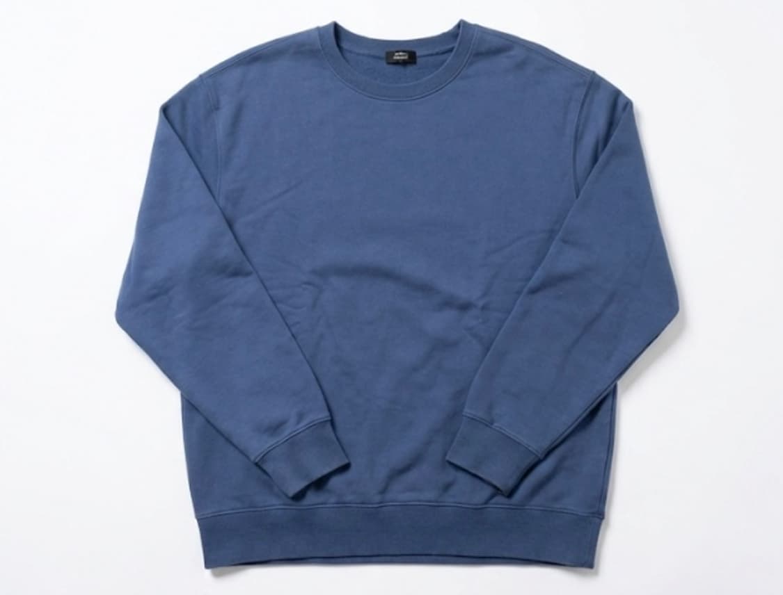 무탠다드 맨투맨 블루 XL 상품이미지2