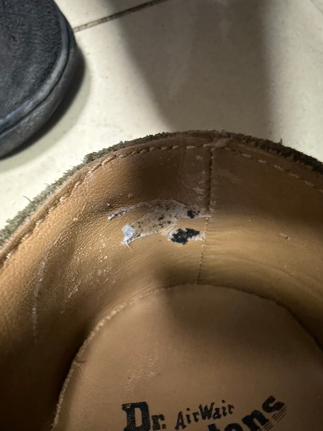 닥터마틴 1461 리펠로 스웨이드 올리브 상품이미지4