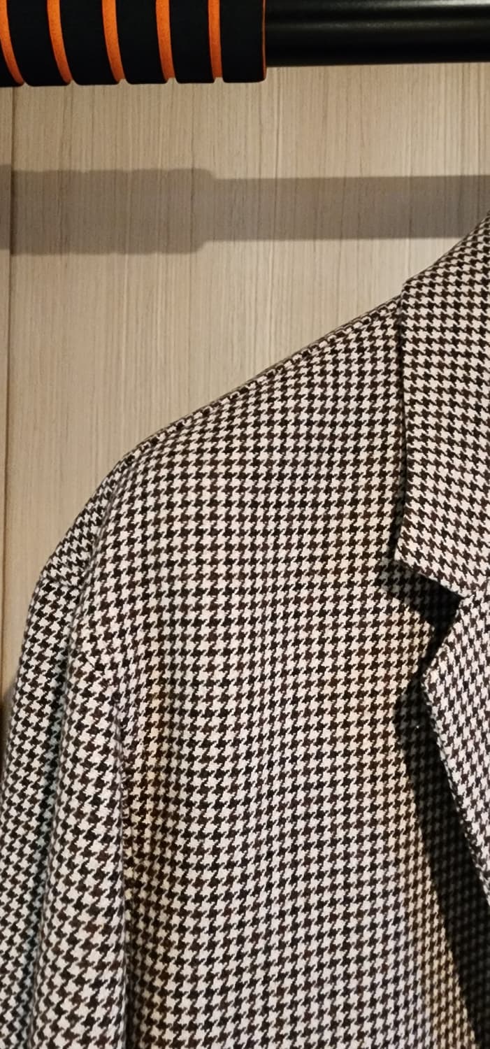 니코앤 하운드투스 체크 모직자켓 M 상품이미지3