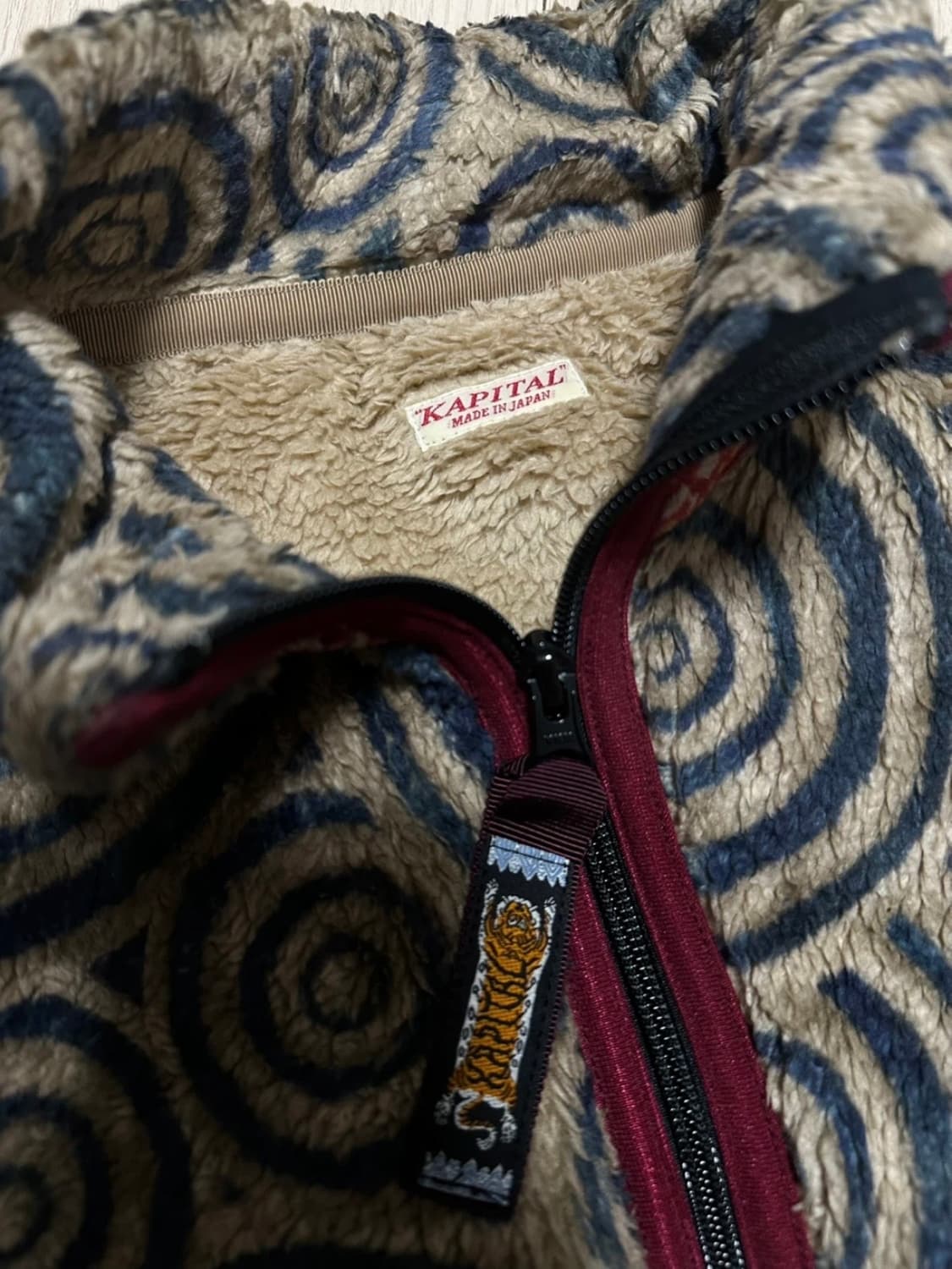 캐피탈 메이즈 패턴 플리스 자켓 1사이즈 상품이미지3