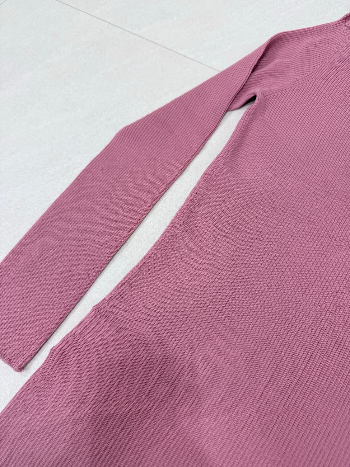 Rochas 로샤스 골지 핑크 니트티 s 55 상품이미지4