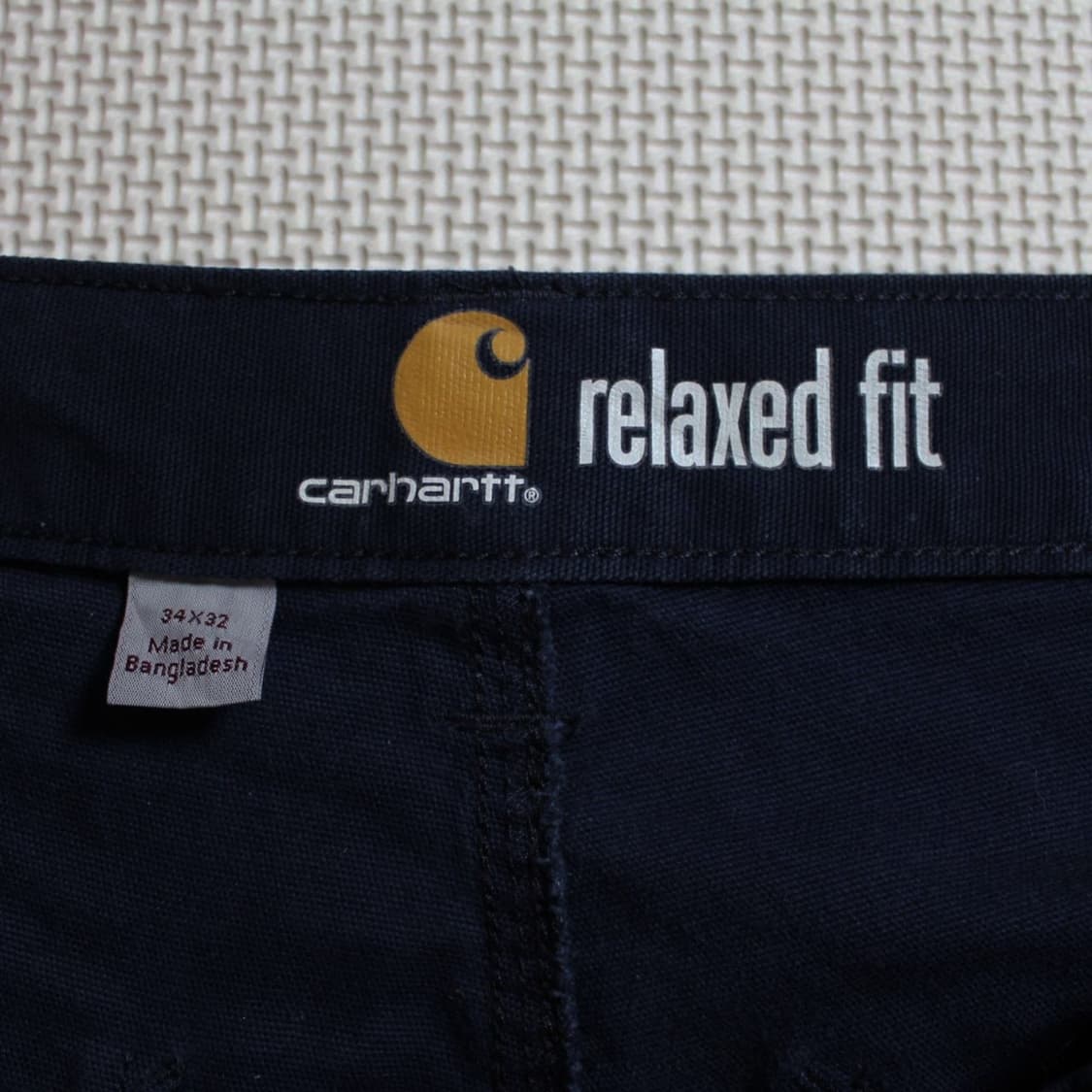 Carhartt 칼하트 102291 네이비 트윌 워크팬츠  상품이미지6