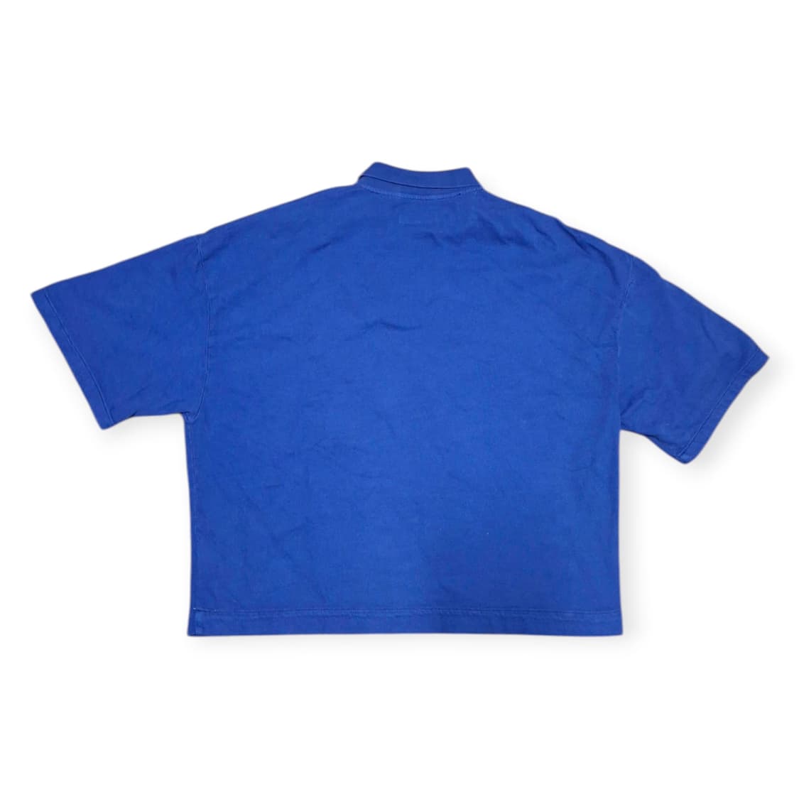 XL)자라 ZARA 오버핏 PK반팔 티셔츠 블루 상품이미지2