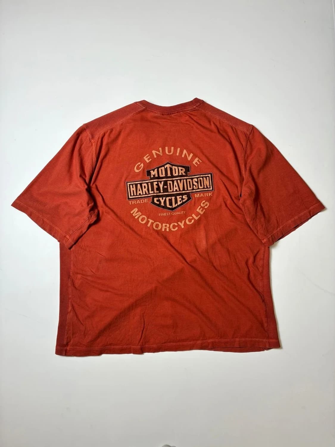 할리데이비슨 00's 시그니처 로고 오버 반팔 티셔츠 PN9055 상품이미지1
