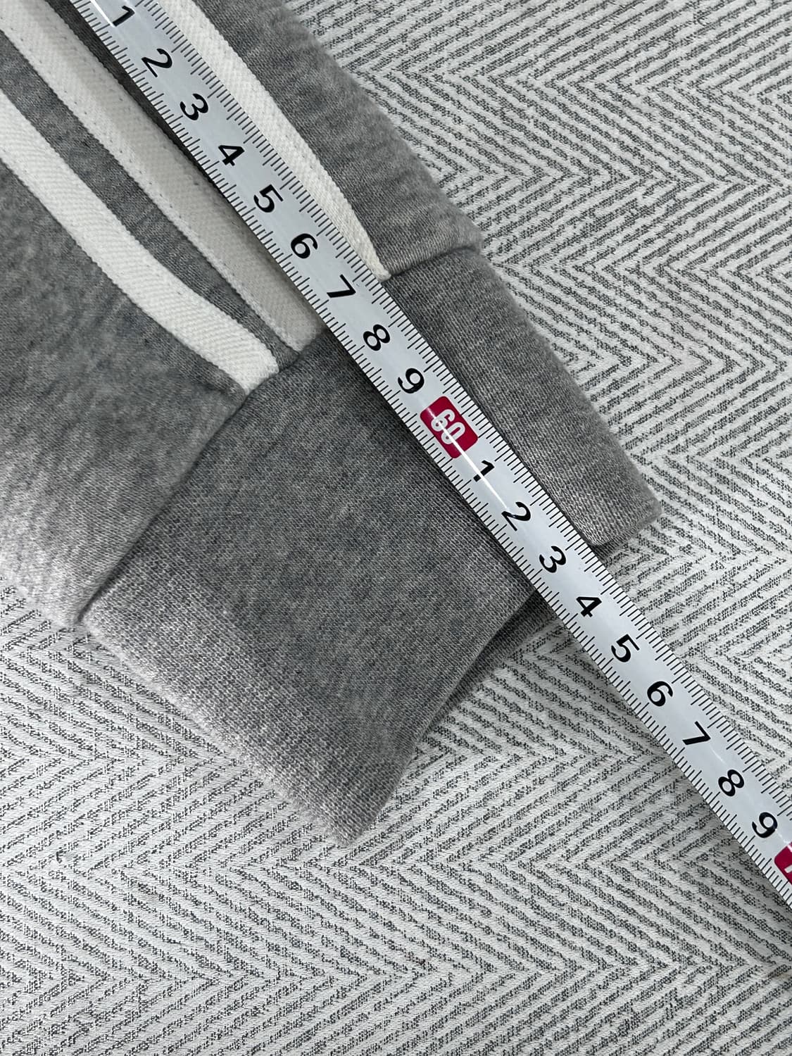 아디다스 파이어버드 삼선 후드집업 그레이 XL 기모 상품이미지10