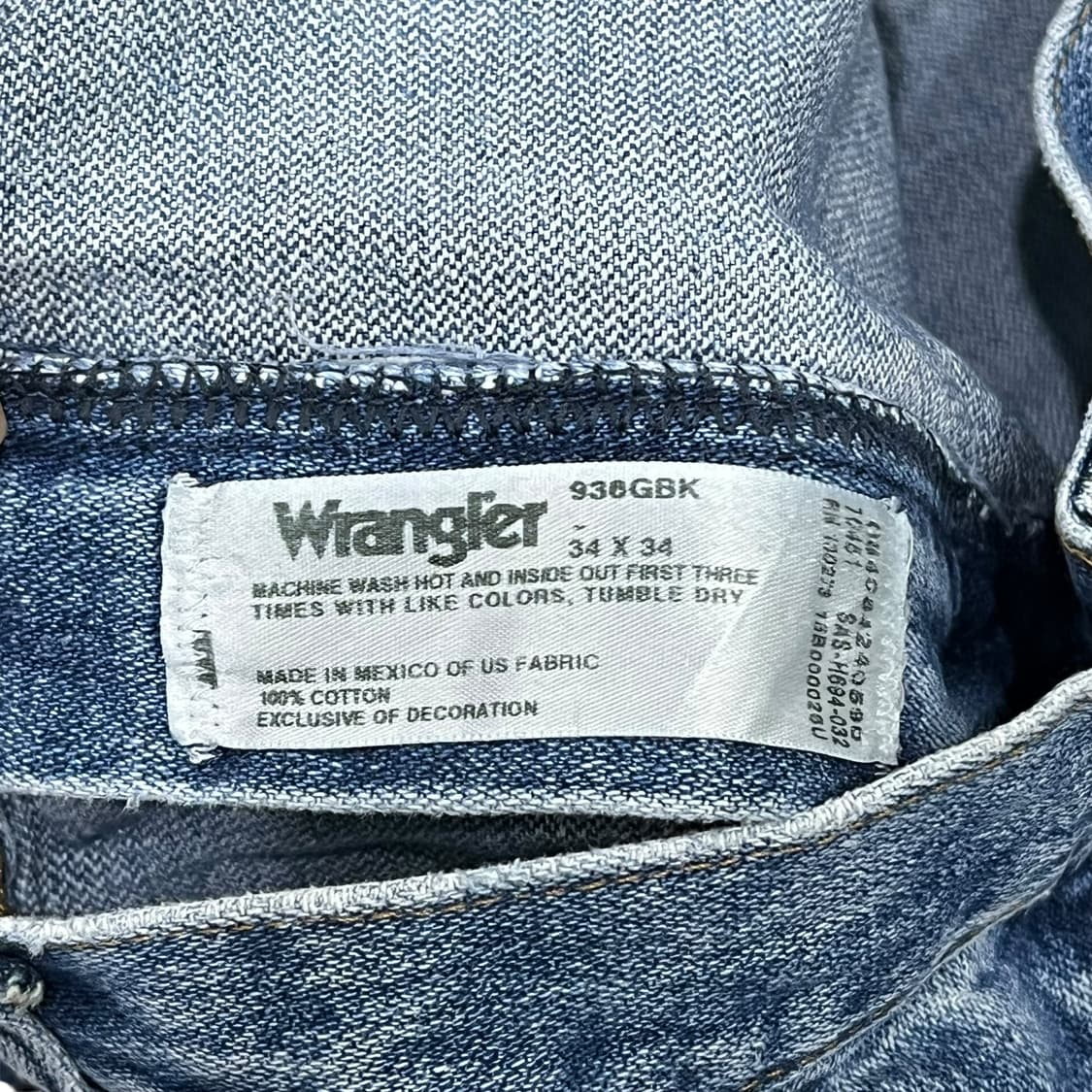 랭글러 워크 데님팬츠 s08784 상품이미지8