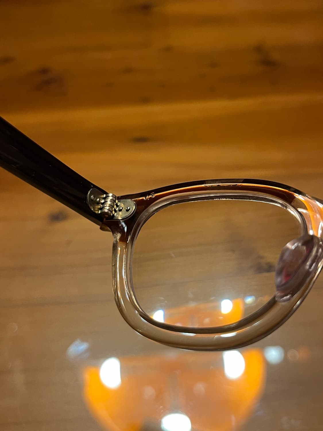 50's Tart Optical 타르트옵티컬 아넬 - 브라운 우드 투톤  상품이미지7