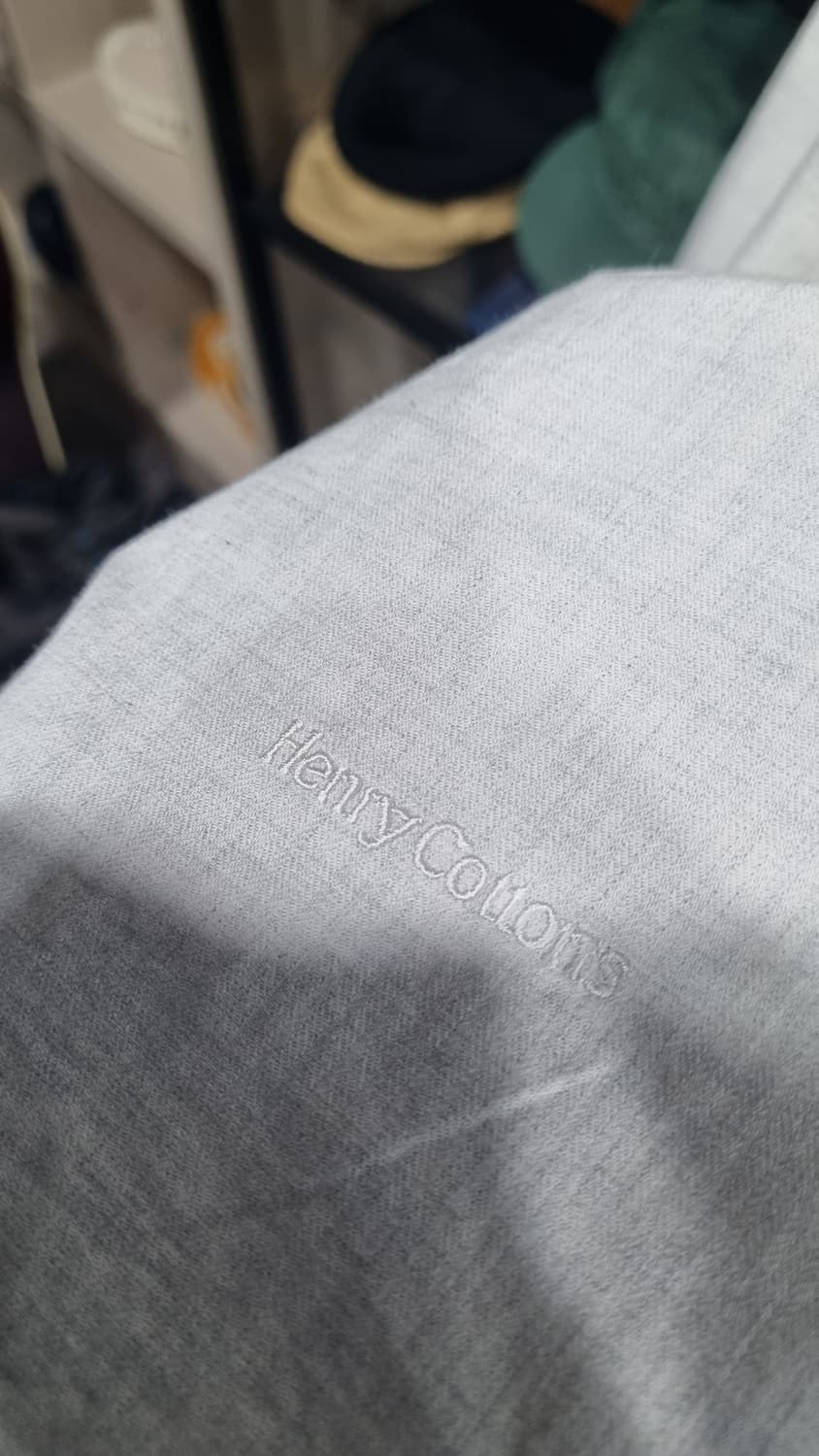 henry cottons 연베이지 봄셔츠 100(가슴단면54,총장76)  상품이미지3